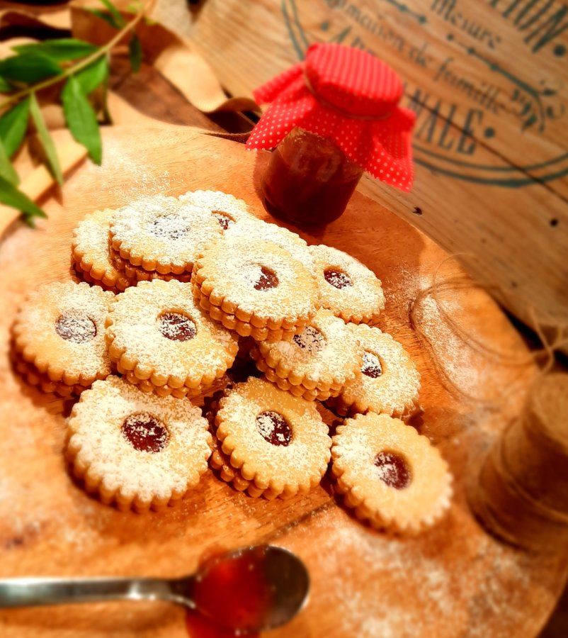 lunettes confiture de fraise - mijote et papote