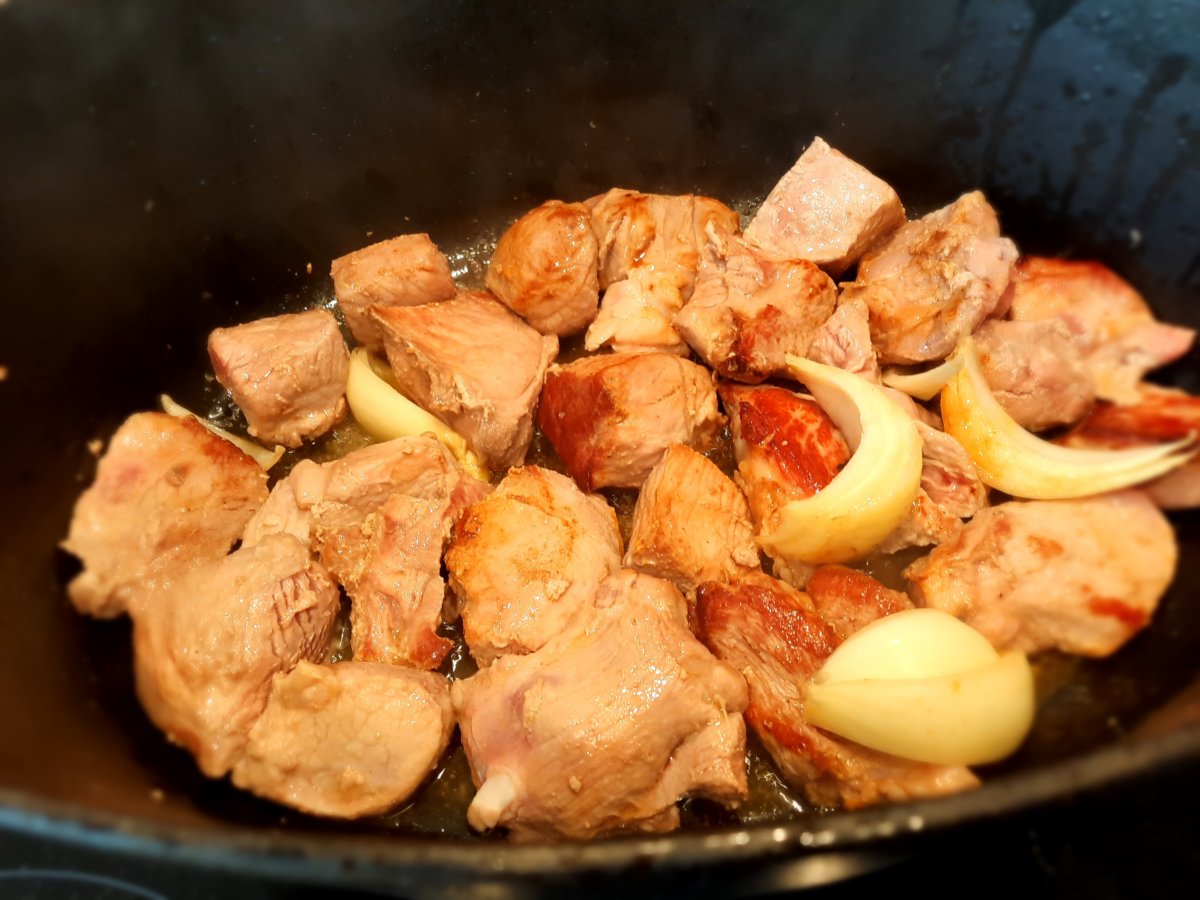 sauté de porc au curry - mijoteetpapote