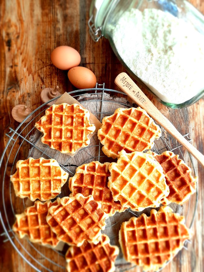 gaufre liegeoise - mijote et papote