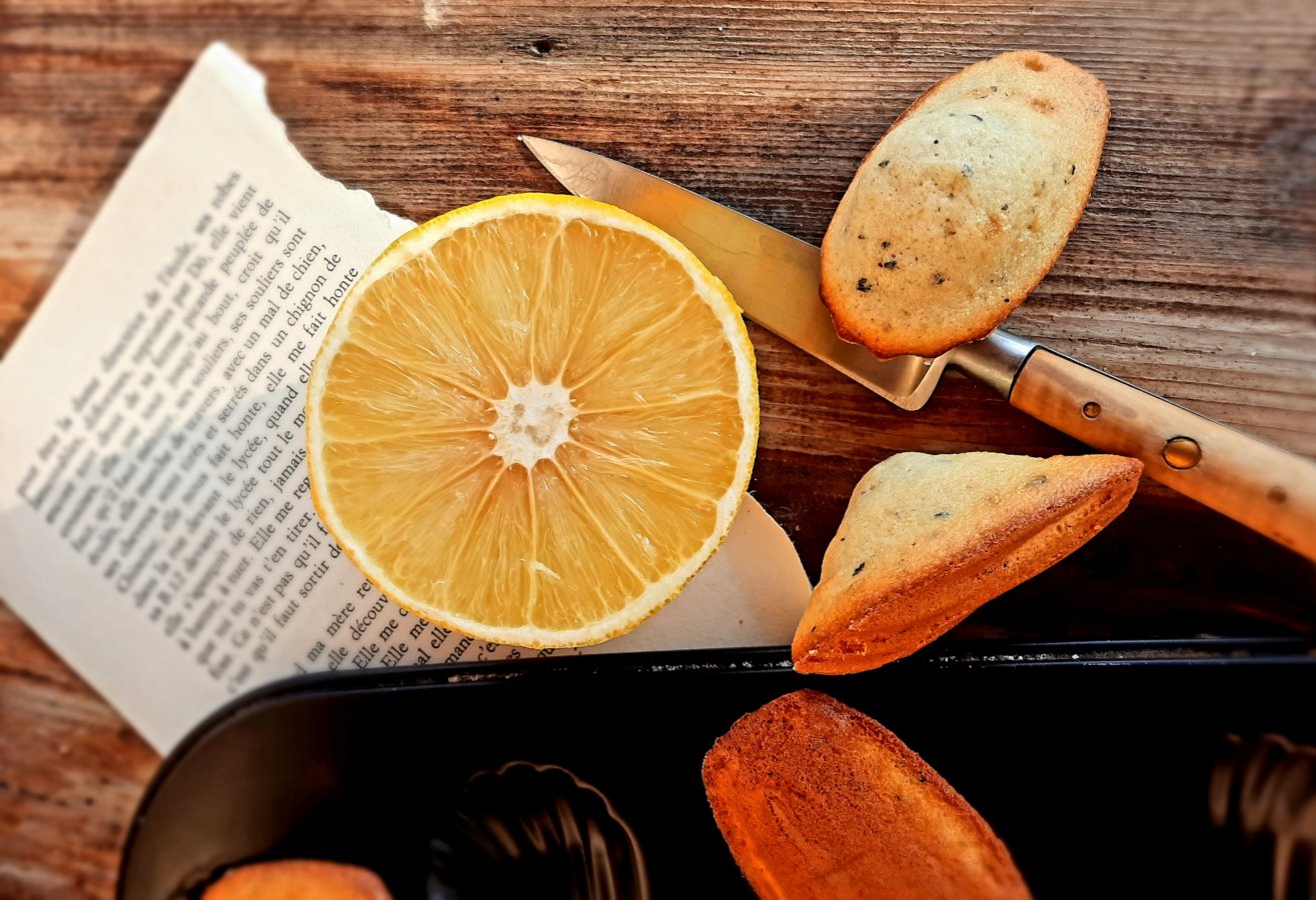 madeleines bergamote thé - mijote et papote