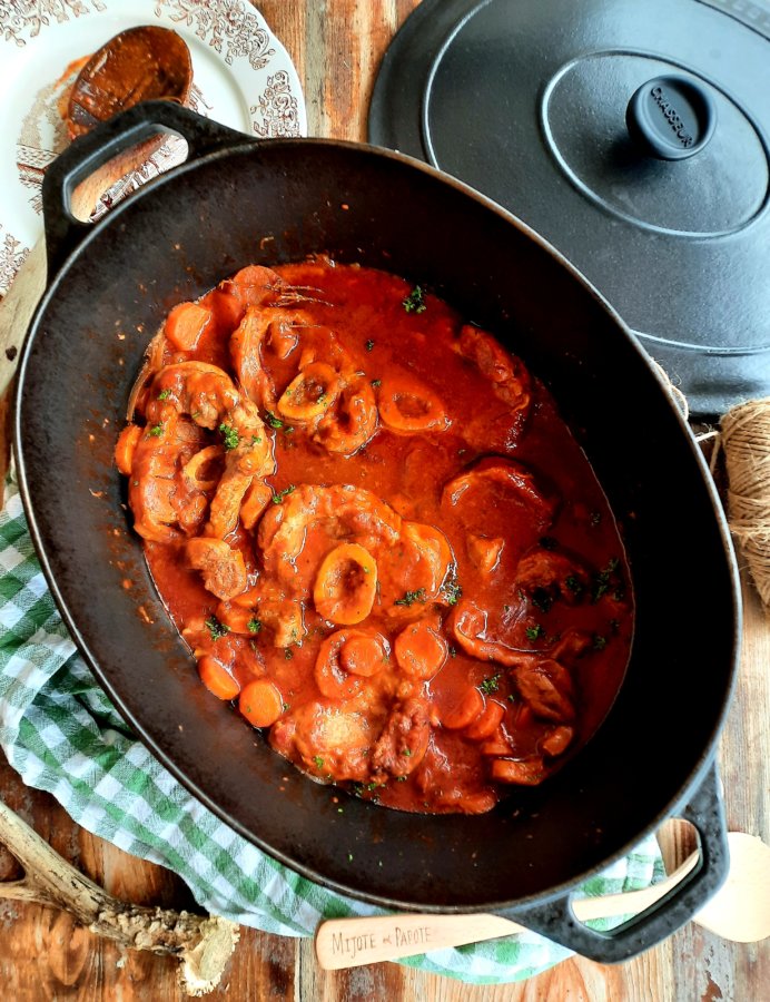 osso bucco de veau - mijote et papote