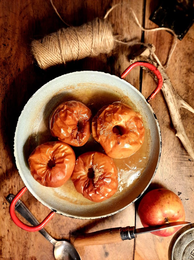 pomme au four mijote et papote